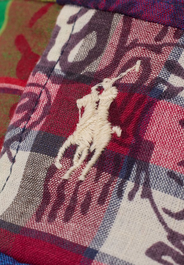 PATCHWORK MADRAS CAP - Cap - wideblock madras patchwork3