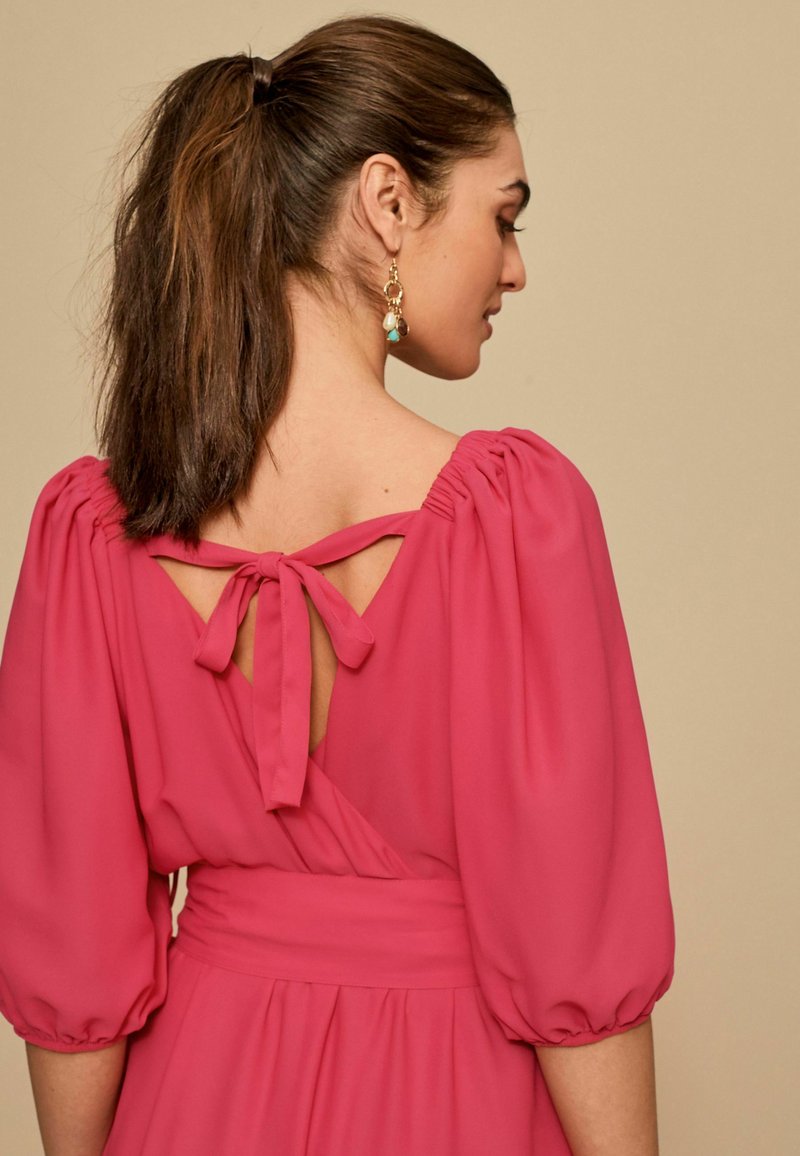 Damen Freizeitkleider | Next NEXT SQUARE NECK TIERED Maxikleid pink - EB16460 Damen Freizeitkleider | Next NEXT SQUARE NECK TIERED Maxikleid pink - EB16460