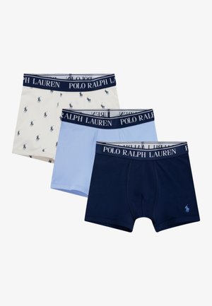 Polo Ralph Lauren STRETCH BRIEF 3 PACK - Culotte - office blue