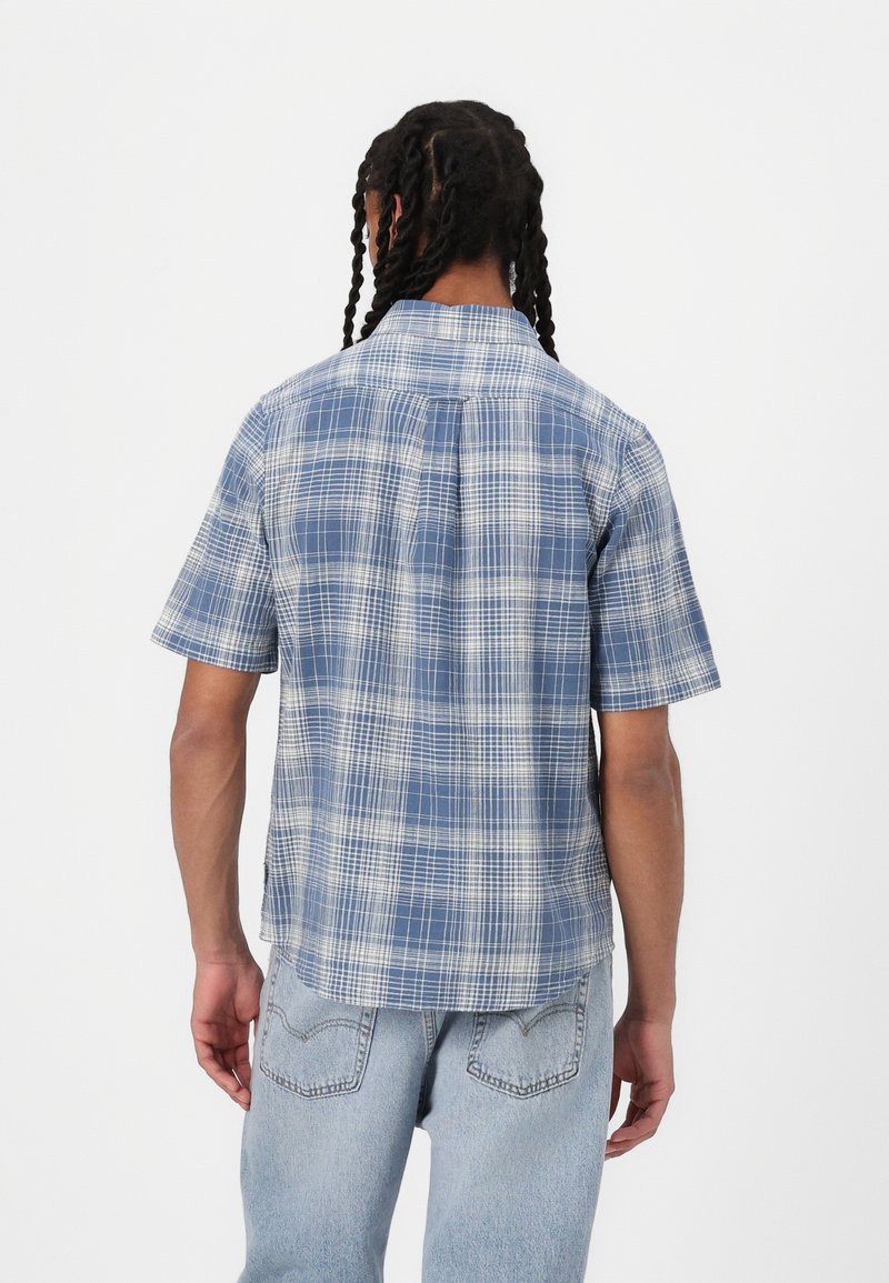 Chemise Wrangler Homme Taille L - Bleu/Vert à Carreaux - Manches Longues, Coupe Classique - 100% Coton