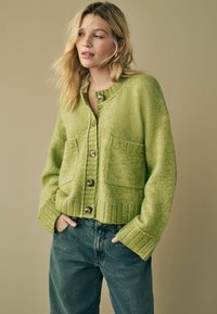 Next POCKET - Cardigan - green olive