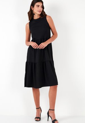 LELA REGULAR FIT - Day dress - black
