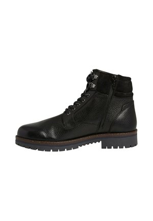 Bottines à lacets - noir