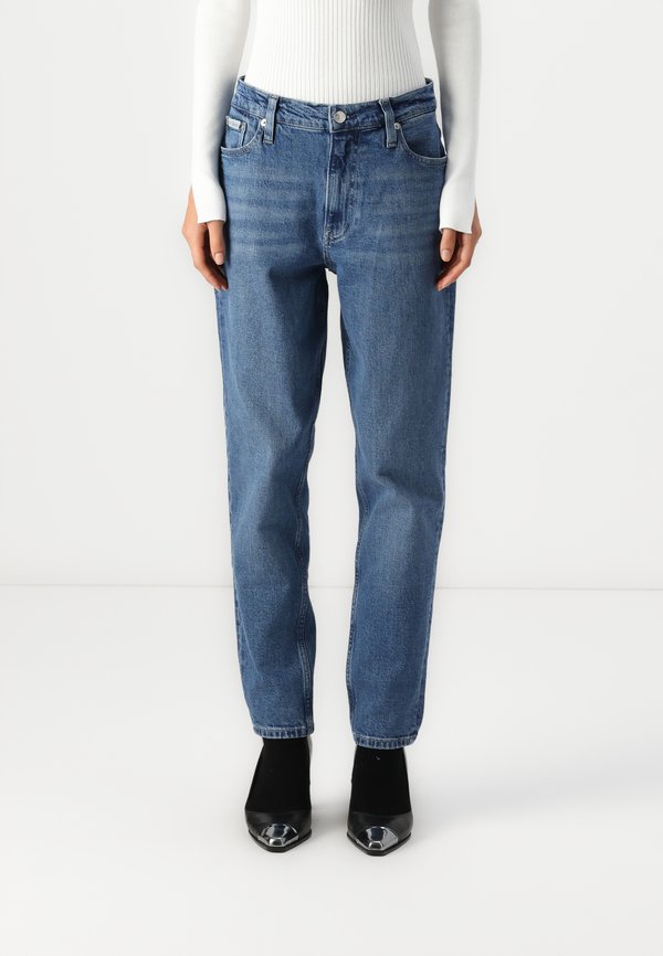 MOM JEAN - Mom Jeans - denim dark