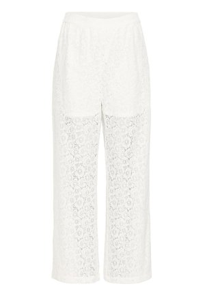 b.young by Zalando BYBXSOLACY - Trousers - off white