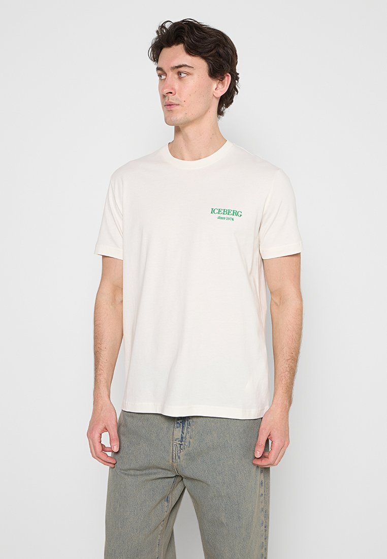 Iceberg T-shirt basic crème