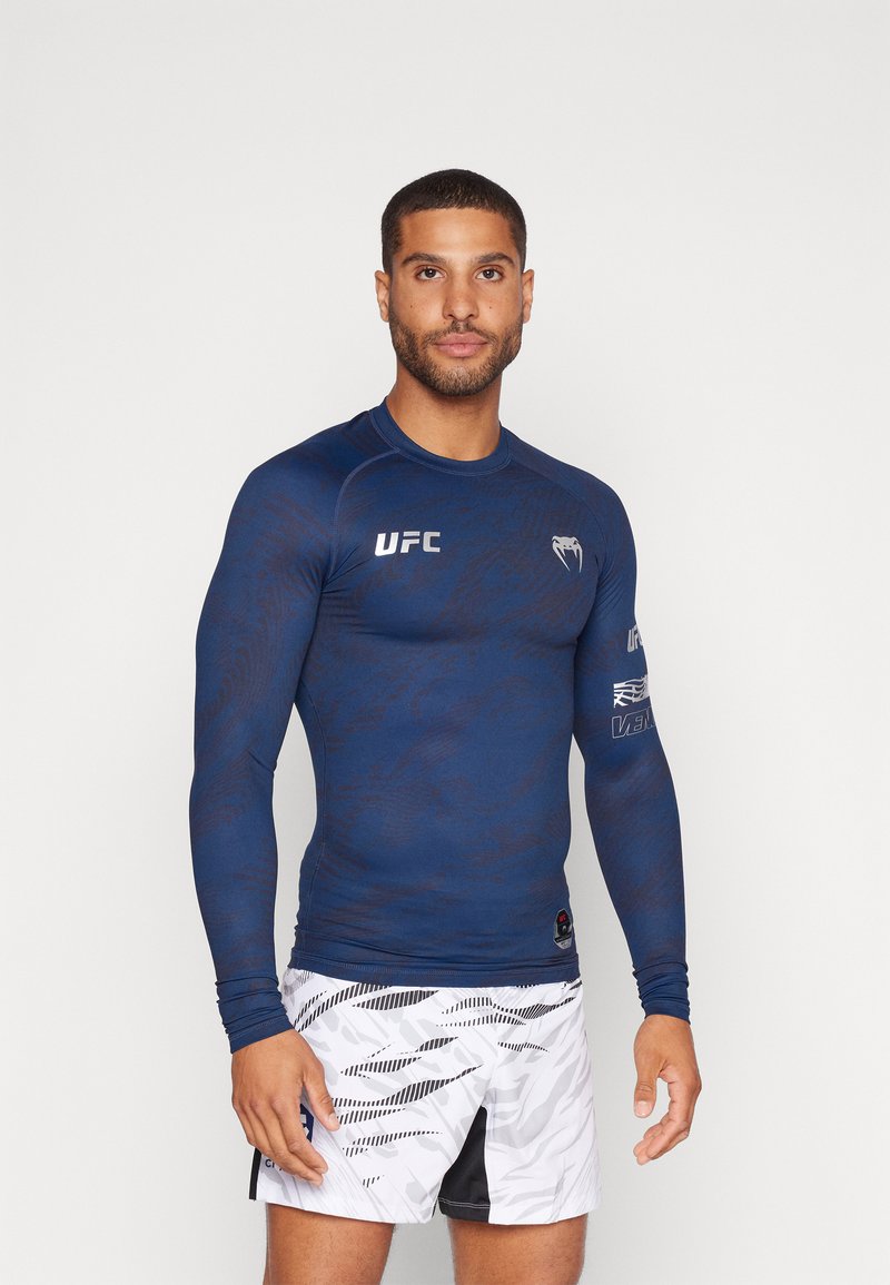 Venum UFC FIGHT WEEK MENS RASHGUARDS - Top s dlhým rukávom - blue