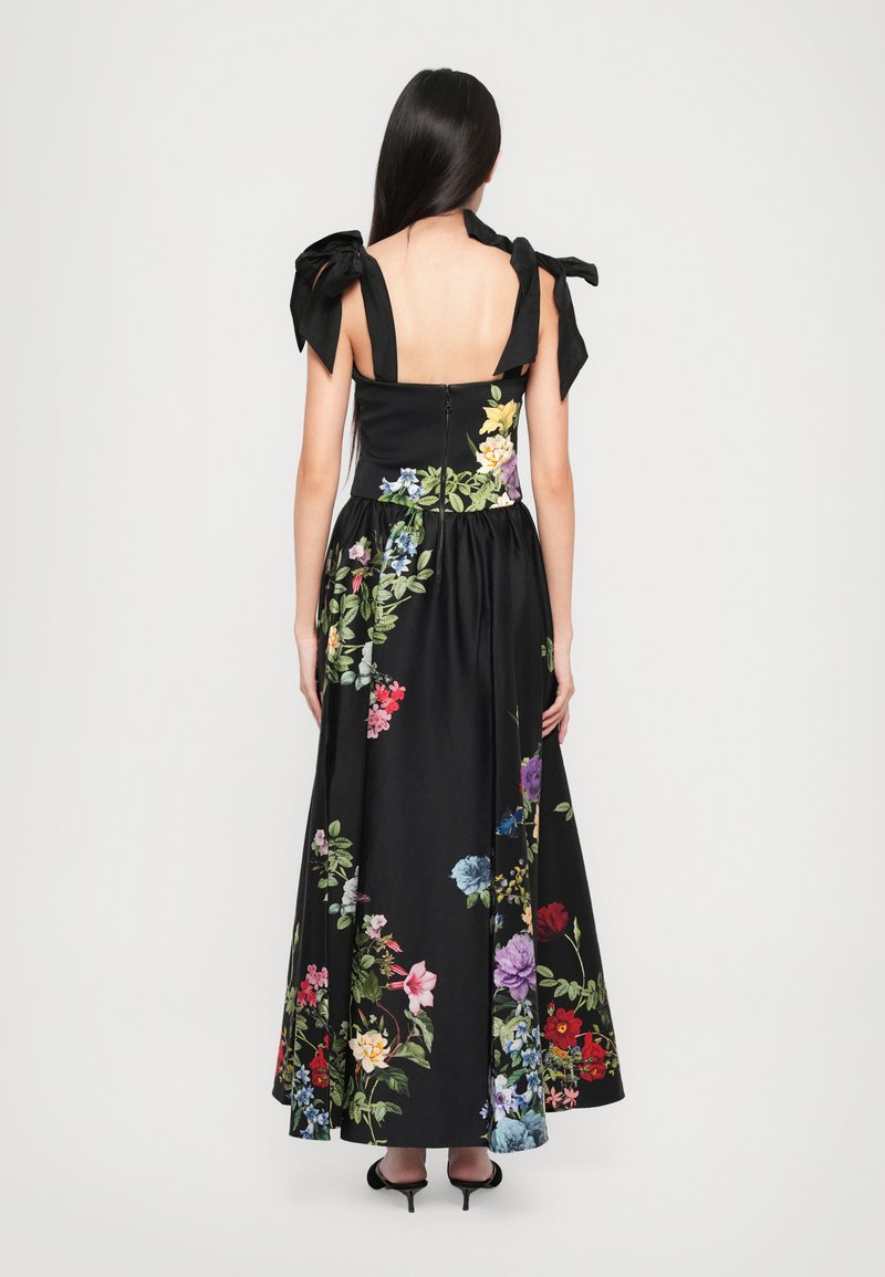 Alice + Olivia ORIANA TIE STRAP DROP WAIST FULL MIDI DRESS - Day dress -  multi-coloured - Zalando