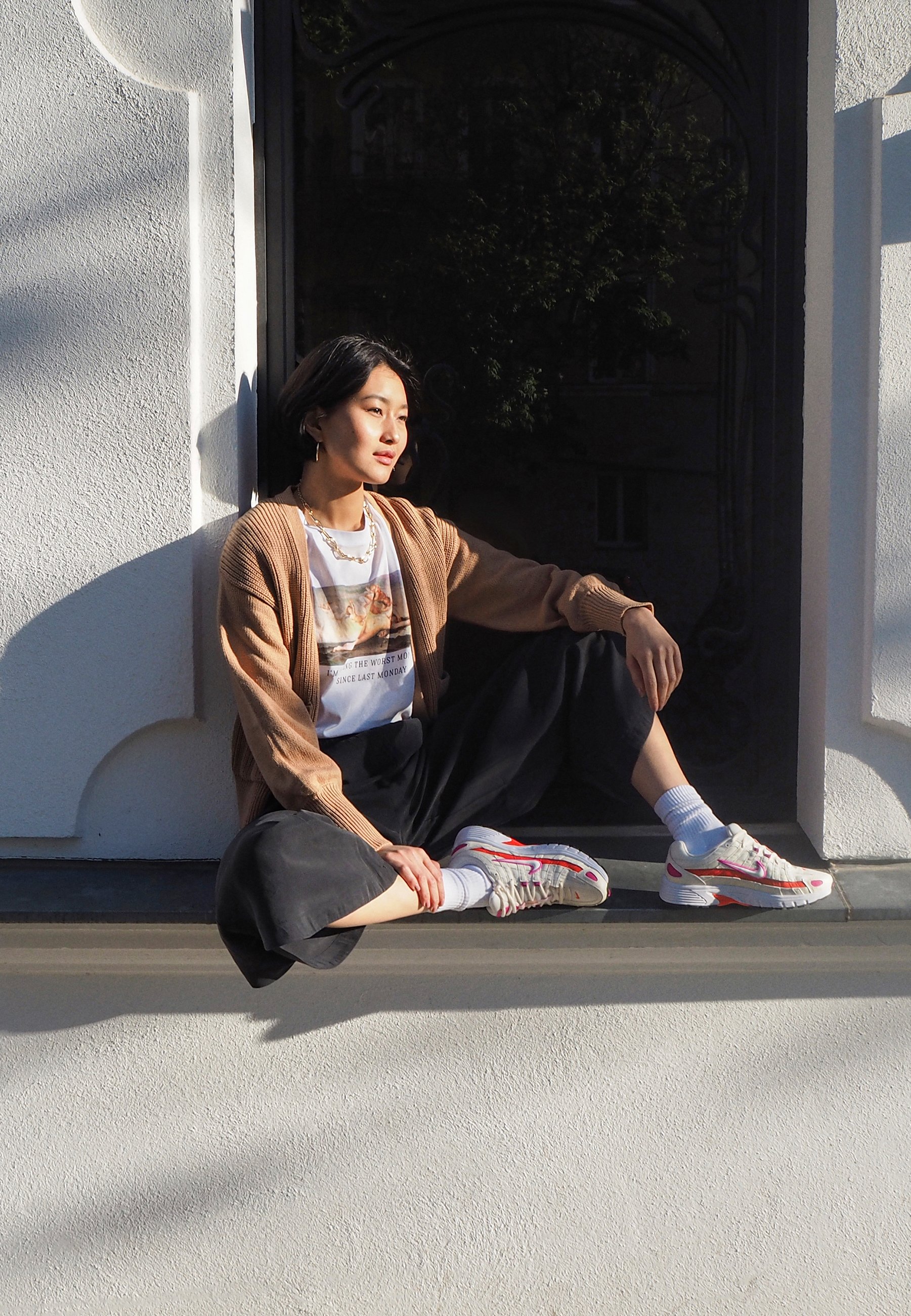 nike p 6000 orange pink