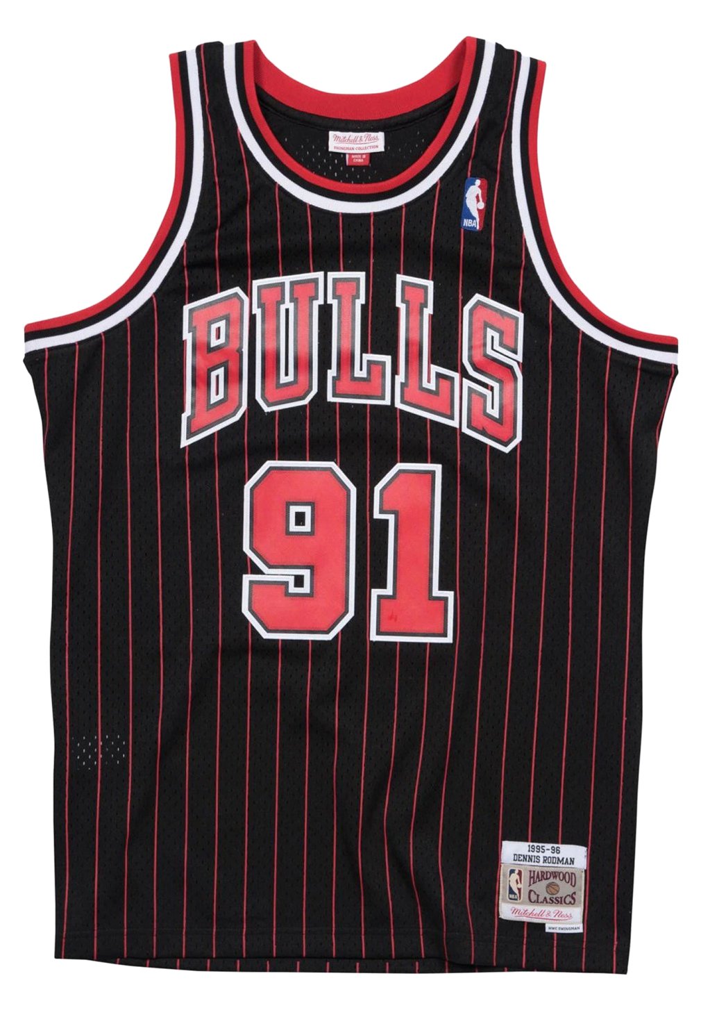 Mitchell Ness CHICAGO BULLS DENNIS RODMAN Squadra black/nero