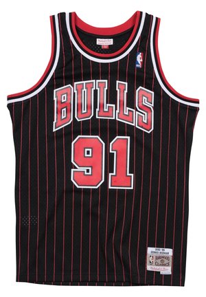 CHICAGO BULLS  DENNIS RODMAN  - Klubové oblečení - black