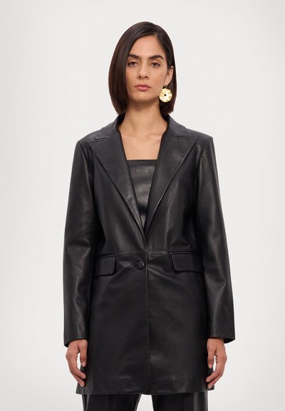 STUDIO ID Bőrdzseki - nappa black