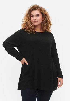Zizzi IN BLEND - Jumper - black