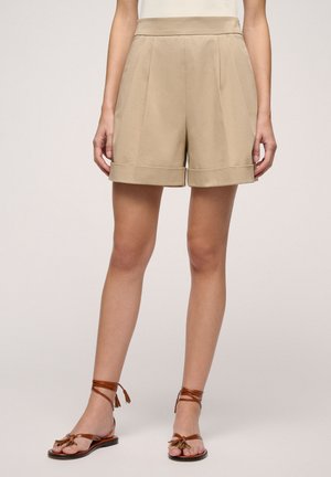 Luisa Spagnoli AFFERMO - Shorts - sabbia