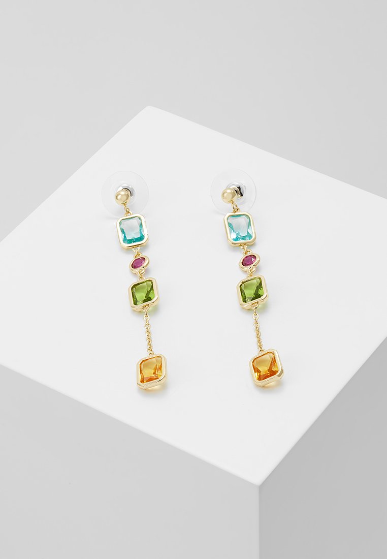 SNÖ of Sweden TWICE LONG EAR - Earrings - gold-coloured