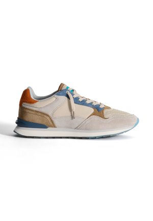 Sneakers laag - beige orange