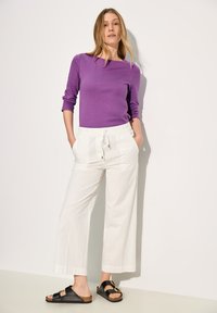 Cecil UNIFARBE - Langarmshirt - lila