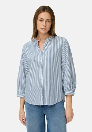 Hemdbluse - ink bbue stripes