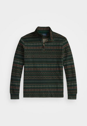 FAIR ISLE INSPIRED ESTATE RIB PULLOVER - Džemperis - green