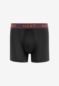 Next A FRONTS 4 PACK - Boxer alsónadrág - black bamboo rich waistband