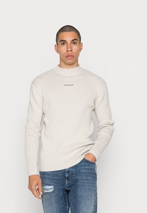 MICRO BRANDING UNISEX - Jumper - stratus grey
