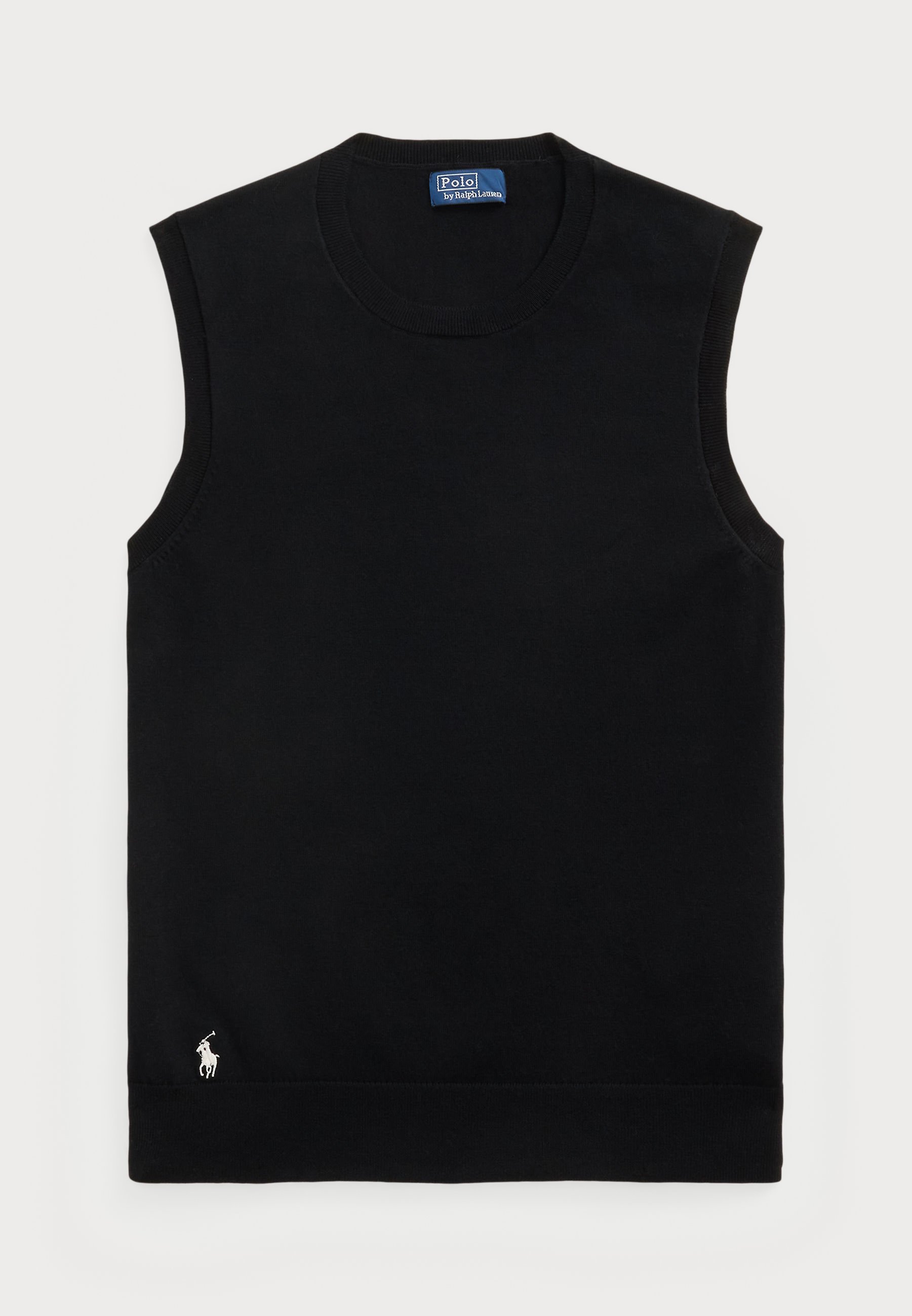 売れ筋商品|||ラルフローレン Tシャツ レディース トップス SLEEVELESS CREWNECK SWEATER - Top - black Polo Ralph Lauren SLEEVELESS CREWNECK SWEATER - Top - black