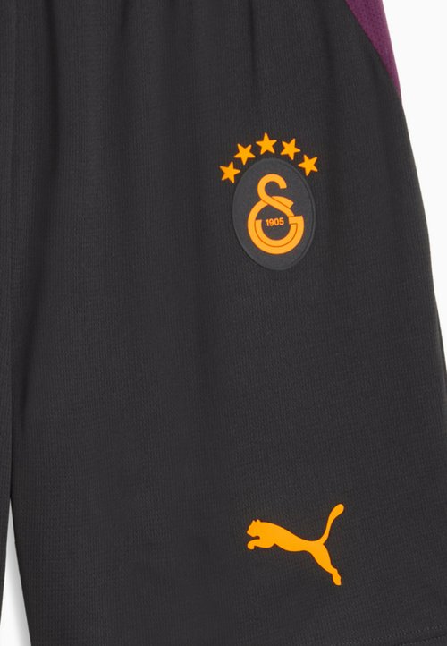 PUMA GALATASARAY S.K. 26/27 SHORTS - Club wear - flat dark gray-plum wine — foto 6