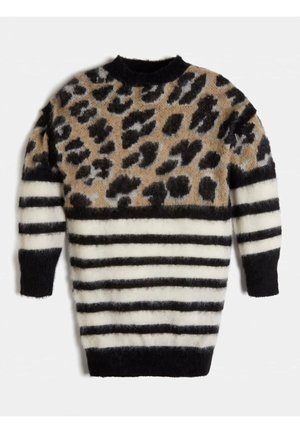 Gebreide jurk - beige