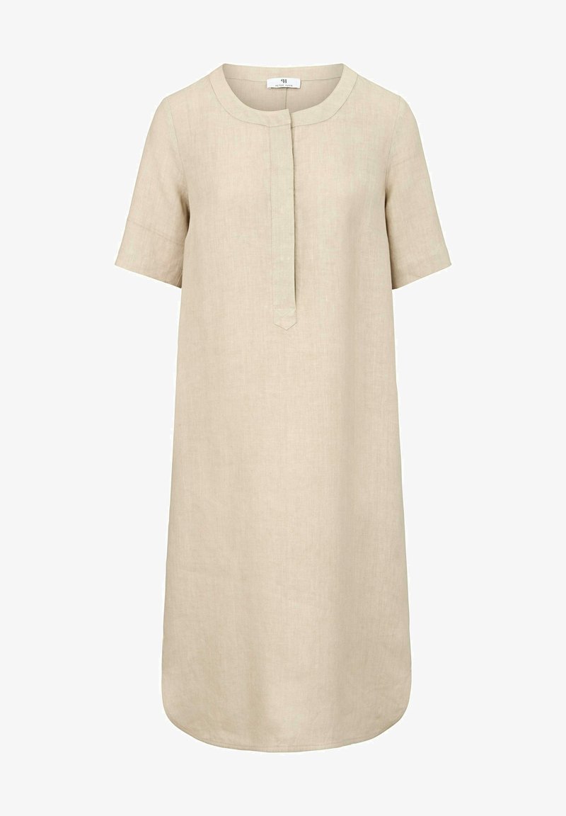Peter Hahn Kleid Leinen Freizeitkleid Hellbeige Zalando At