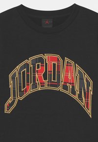 Jordan ESSENTIALS PLAID CREW - Sudadera - black