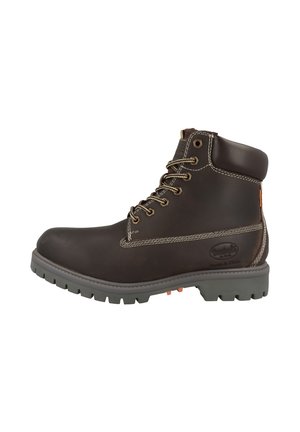 OLYMPIA MIX&MATCH - Nauhalliset nilkkurit - chocolate