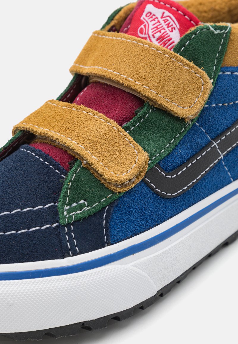 colorful vans hightops