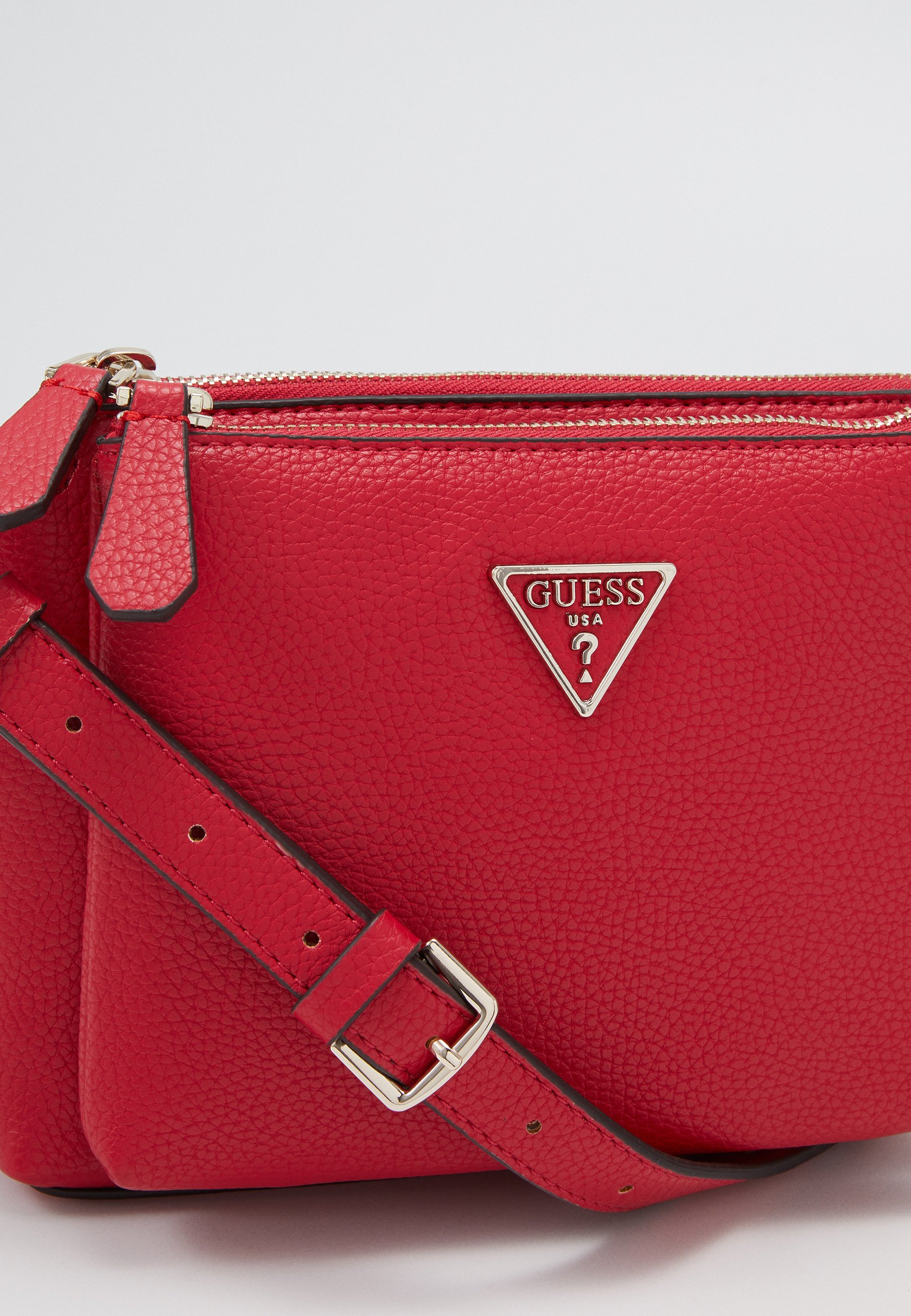 guess red crossbody bag