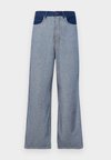 MEN INSIDE OUT BAGGY UNISEX - Jean boyfriend - deep blue