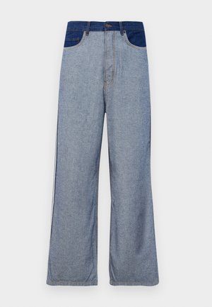 MEN INSIDE OUT BAGGY UNISEX - Relaxed fit jeans - deep blue