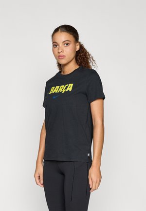 FCB BARCA TEE - Μπλουζάκι με στάμπα - black