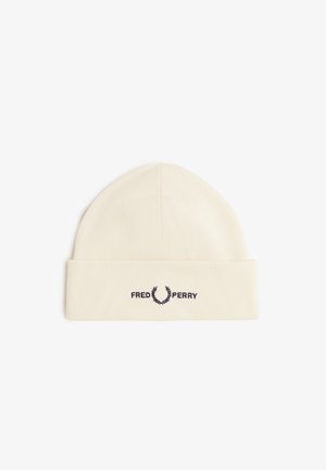Fred Perry, GRAPHIC UNISEX - Bonnet - ecru/dark airforce