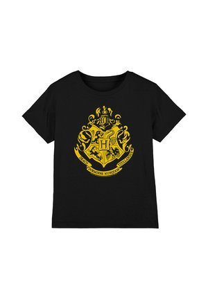 Warner Brothers, HARRY POTTER HOGWARTS CREST UNISEX - Print T-shirt - black