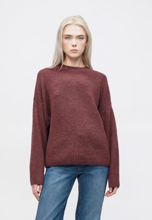 VMBOOM O NECK PULLOVER - Džemperis - rose brown