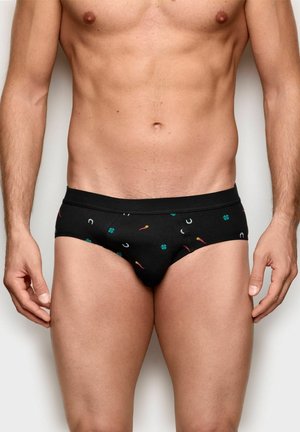 HELLO XMAS - Trusser - black with print