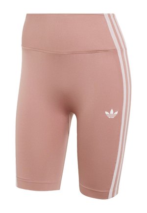 adidas Originals, ADIDAS ORIGINALS ESSENTIALS 3 STRIPES SEAMLESS SHORTS 5 INCH - Shorts - warm clay