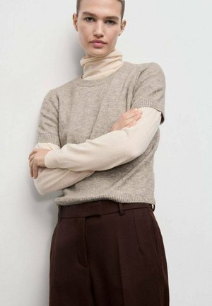 Camiseta básica - beige