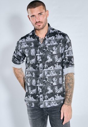 LANGARM - Hemd - schwarz