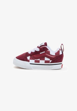 Vans KNU SKOOL - Dětské boty - dark red