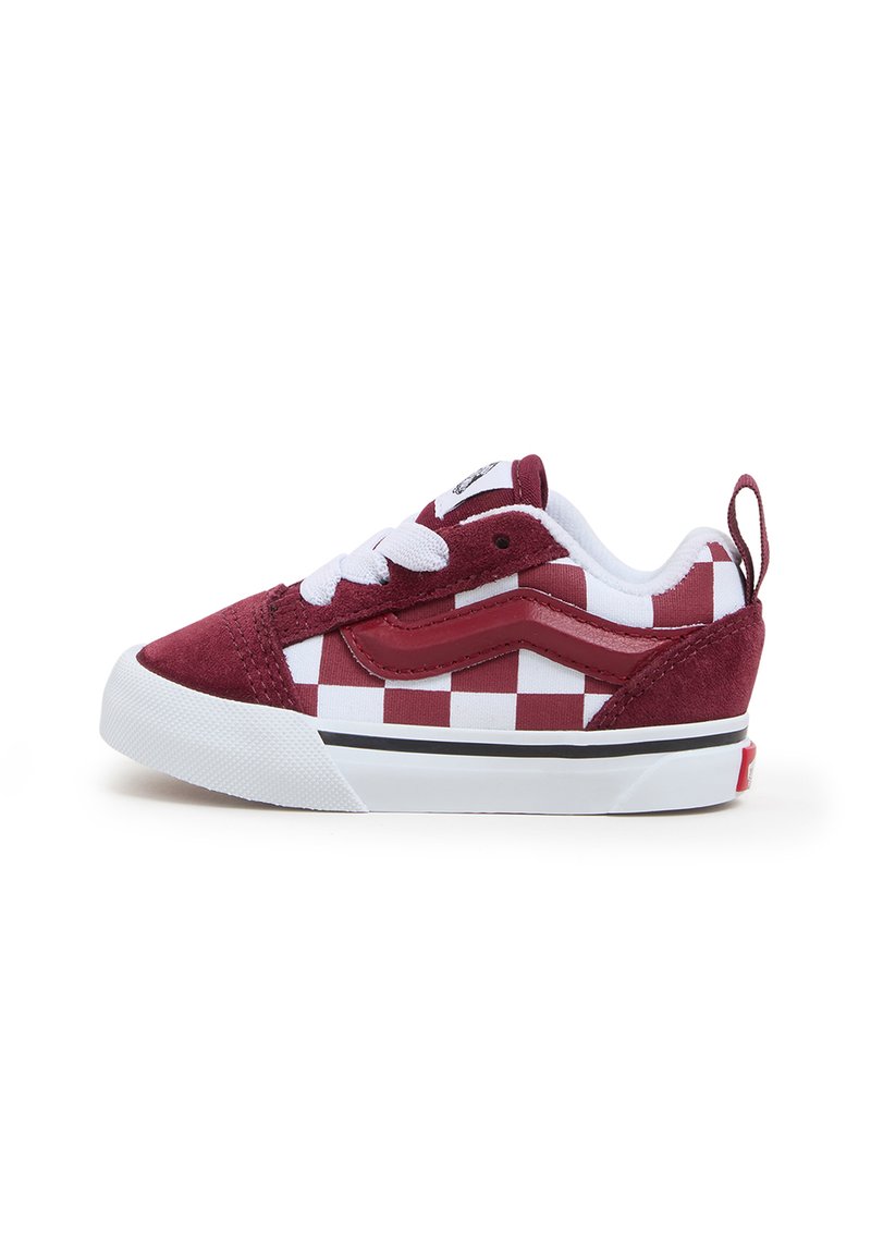 Vans KNU SKOOL ELASTIC LACE - Lauflernschuh - dark red