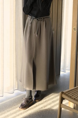 Maxinederdele - beige   black petit houndstoot