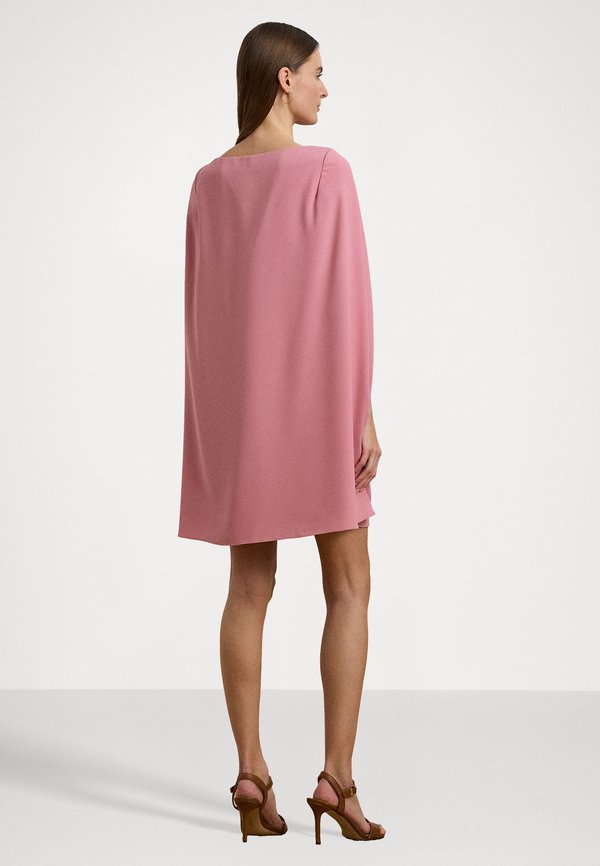 CAPE GEORGETTE COCKTAIL DRESS - Cocktail dress / Party dress - rose mauve3