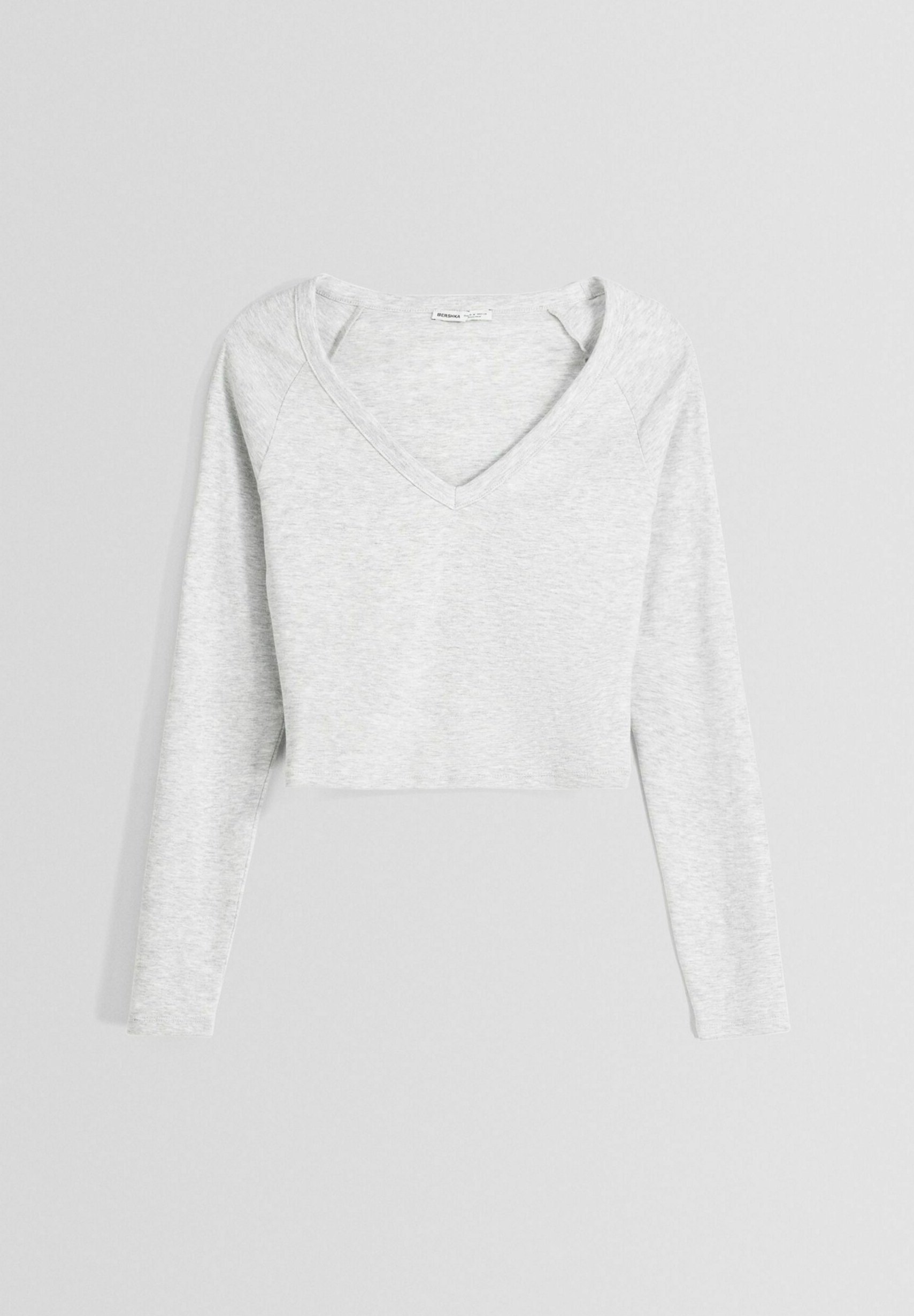 V-neck long sleeve