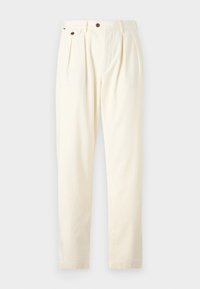GREENWICH CLASSIC TWILL - Hlače - ivory silk