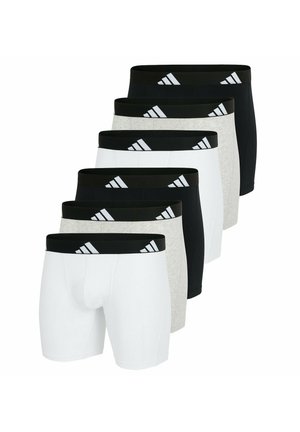 6 PACK - Boxerbriefs - schwarz/weiß/grau